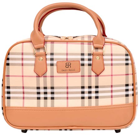 ساک دستی انزو رسی جنس چرم مصنوعی نرم