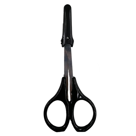 قیچی ابرو همراه درپوش تیغه ها