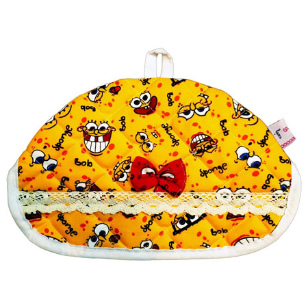 رو قوری صبا جنس پنبه طرح باب اسفنجی