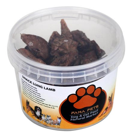 غذای تشویقی سگ فاما پت شامل جگر سفید گوساله