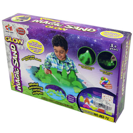 ساختنی شن جادویی فانی لاکی مدل MagicSand.882-72