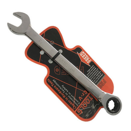 آچار یکسر تخت یکسر جغجغه ای فرید مدل FD سایز 13 میلیمتر