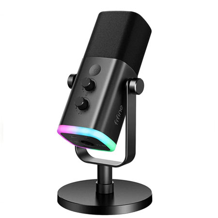 میکروفن کندانسر گیمینگ فای فاین مدل AM8