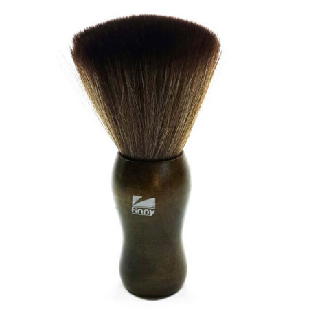 موپران آرایشگاهی فینی دسته چوبی مدل Cawboy