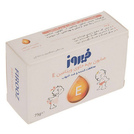 صابون بچه فیروز مدل Vitamine E محافظت کننده و ضد التهاب