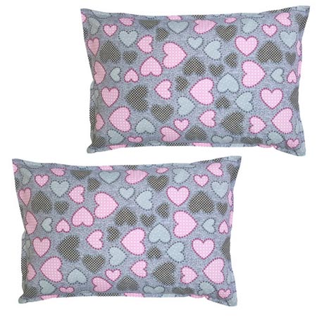 روبالشی پلی استر پنبه درجه یک پاکتی بسته 2 عددی