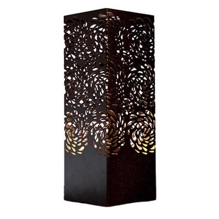 آباژور رومیزی مدرن مستطیلی طرح گل