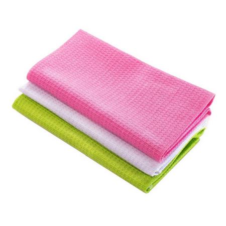 دستمال آشپزخانه مدل flower f بسته 3 عددی