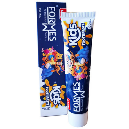 خمیردندان فورمس مدل Kids حجم 75 میلی لیتر برای کودکان بالای 2 سال