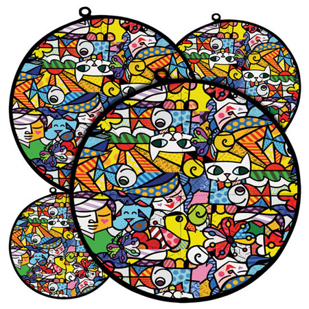 ست دم کنی چهار تکه پنبه ای طرح فانتزی