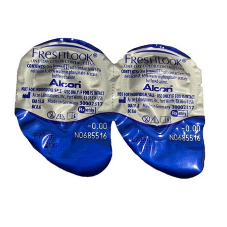 لنز چشم فرشلوک رنگ عسلی یخی