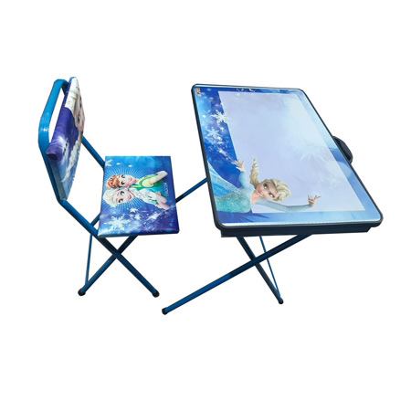 میز تحریر کودک آبی طرح فروزن