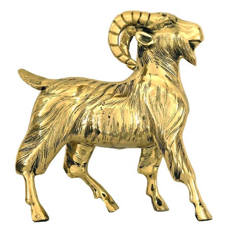 مجسمه برنزی مدل بز