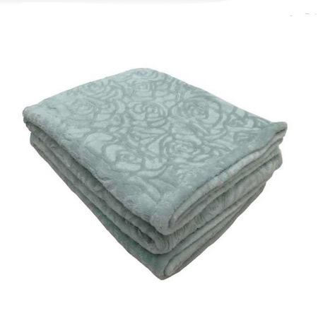 پتو مسافرتی گلبافت یک نفره پلی استر مدل فلورا 500