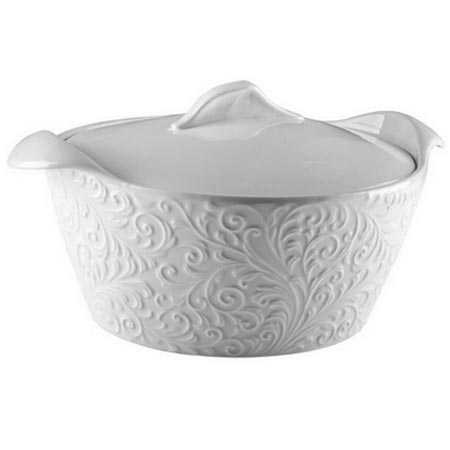 سوپ خوری سرامیکی گلد کیش مدل رویال درب دار