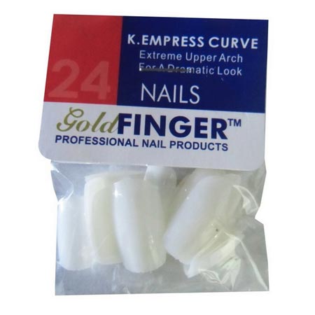 ناخن مصنوعی گلدفینگر بسته 20 عددی