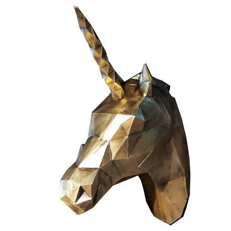 دیوارکوب مدل اسب شاخدار گرافیکی کد 141318