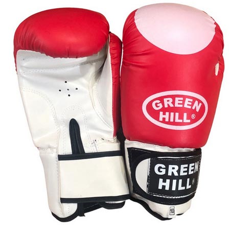 دستکش بوکس گرین هیل جنس چرم مصنوعی مدل worrior
