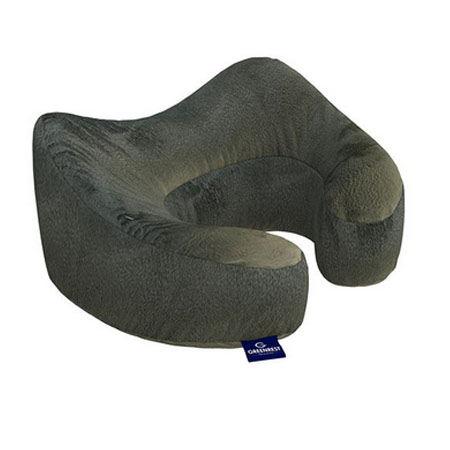 بالش دورگردنی فومی گرین رست مدل پلاس طراحی ارگونومیک