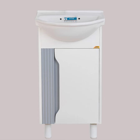 ست کابینت و روشویی گلسار مدل تولیپ زمینی جنس چینی