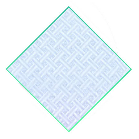 تایل سقفی گچی سایز 60x60 سانتی متر بسته 8 عددی