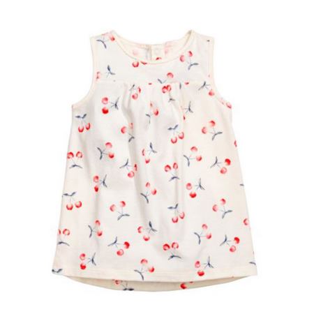 سارافون نوزادی طرح دار اچ اند ام کد 2235