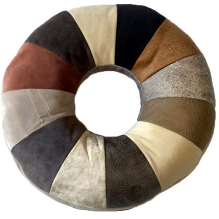 بالش سفری گرد پارچه ای وزن 700 گرم