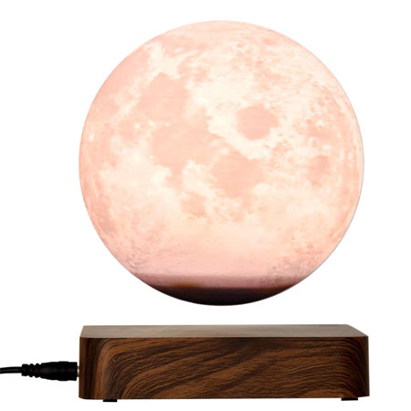 چراغ رومیزی مدل ماه معلق با رنگ های متنوع