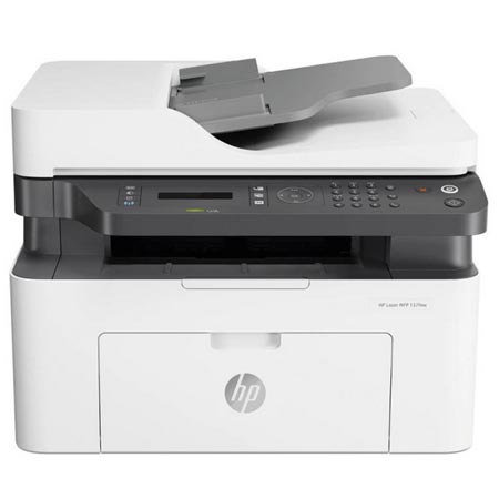 پرینتر چندکاره لیزری اچ پی تک رنگ مدل Laser MFP 137fnw