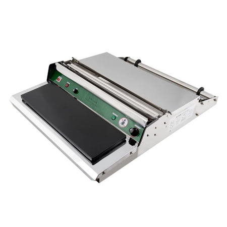 دستگاه سلفون کش حرارتی تمام استیل رومیزی مدل HW450