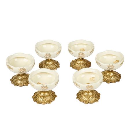 مجموعه ظروف هفت سین 6 پارچه چشمه نور کد C2965