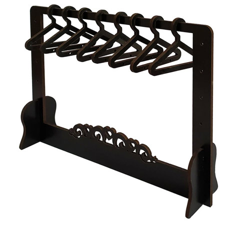 استند جواهرات مدل فروردین طرح چوب لباسی