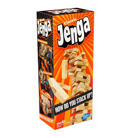 بازی فکری برج هیجان هاسبرو مدل جنگا