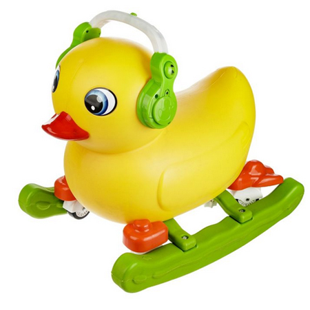 راکر کودک پلاستیکی موزیکال مدل Headphone Duck