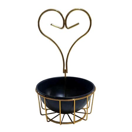 استند سرو و پذیرایی مدل قلب با کاسه گود