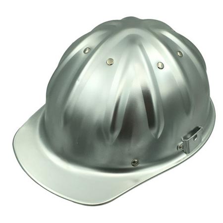 کلاه ایمنی رنگ آلومینیومی استاندارد محافظتی CE