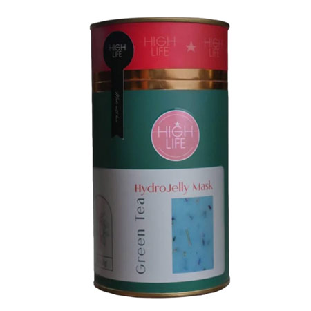 ماسک صورت هایلایف مدل هیدروژلی گیاه چای سبز وزن 300 گرم