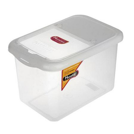 ظرف برنج پلاستیکی هوم کت گنجایش 5 کیلوگرم
