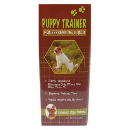 قطره تعلیم ادرار سگ پاپی ترینر مدل Housebreaking Liquid حجم 60 میلی لیتر