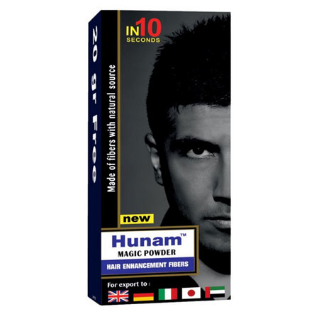 پودر پرپشت کننده مو هونام کد 100-05 مقدار 100 گرم