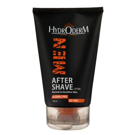 افتر شیو هیدرودرم مدل Oil Free حجم 100 میلی لیتر با عصاره برگ نعناع