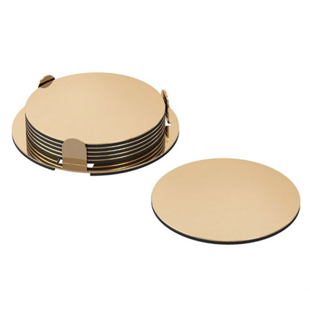 زیر لیوانی استیل ایکیا مدل GLATTIS بسته ۶ عددی