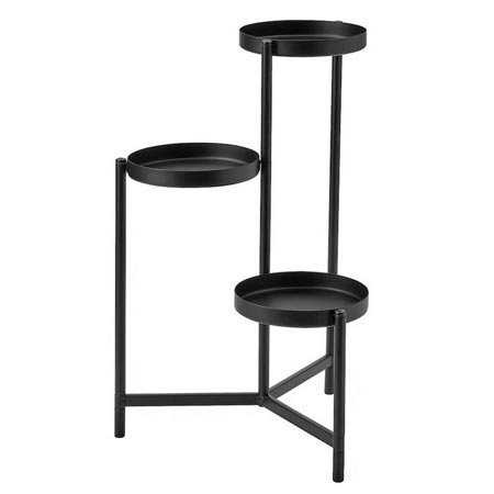 استند گلدان ایکیا جنس استیل سه طبقه مدل OLIVBLAD