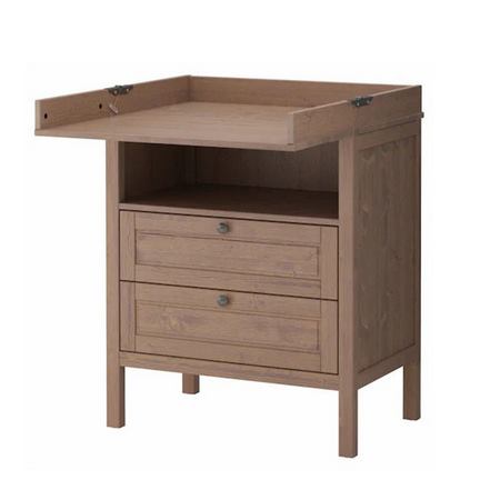 دراور کودک چوبی ایکیا مدل SUNDVIK