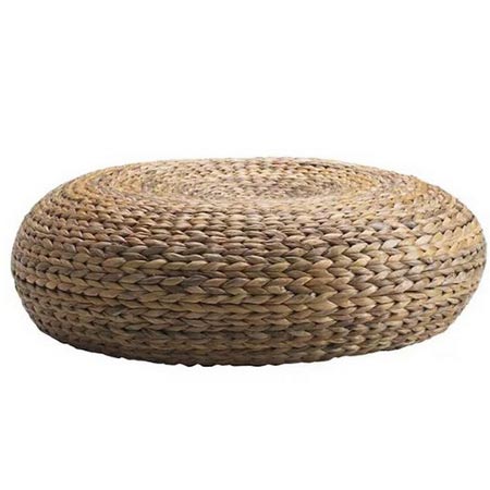 پاف گرد برند ایکیا طرح حصیری سنتی