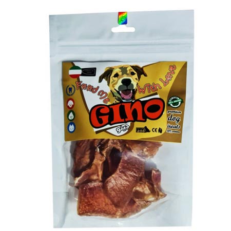 غذای تشویقی سگ جینو مدل اسنک آئورت گاوی