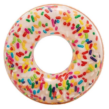 حلقه شنا مدل بادی طرح شیرینی رنگی جنس پی وی سی