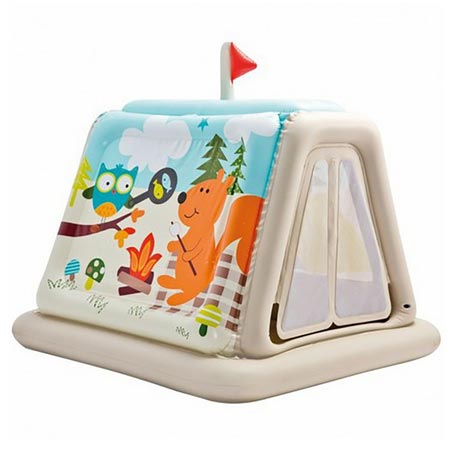 چادر بادی کودک اینتکس مدل Animal Trails