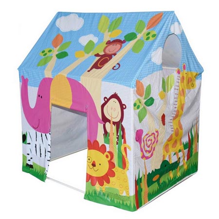 چادر بازی کودک اینتکس جنس PVC با روکش برزنتی