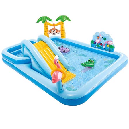 استخر بادی اینتکس طرح جزیره ای به همراه سرسره